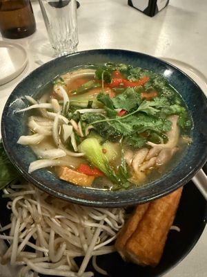 Vegan phô with tofu! at An An  in Portland