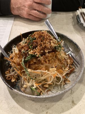 Papaya Sea Grapes Saladd  at The Hestia Veggie in Vancouver