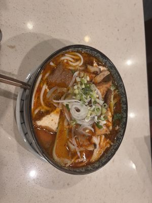 Bun buy hue soup  at The Hestia Veggie in Vancouver