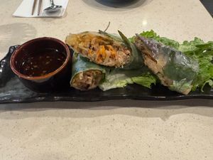 Crispy Summer Roll at The Hestia Veggie in Vancouver