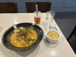 I went for the curry😉 at The Hestia Veggie in Vancouver