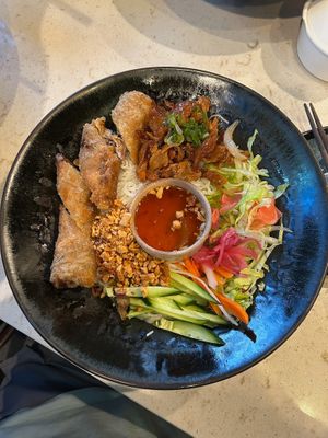 Miss Saigon Noodle Bowl at The Hestia Veggie in Vancouver