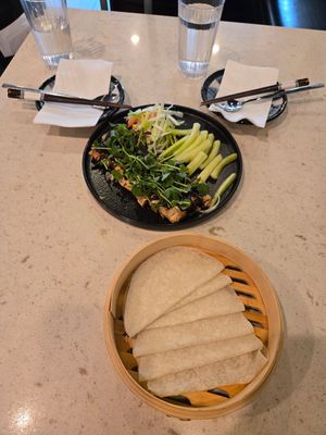 Vegan Crispy Duck with Pancakes - for 2 at The Hestia Veggie in Vancouver