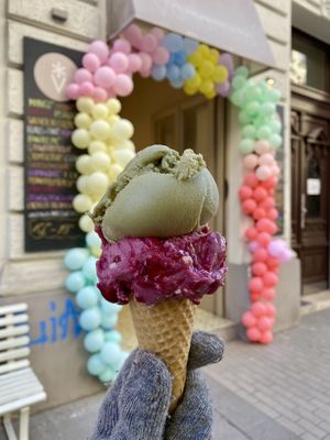   at Veganista Ice Cream I in Vienna