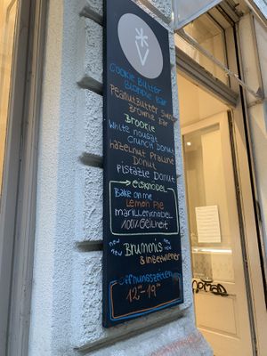 The flavours of the pastries  at Veganista Ice Cream I in Vienna