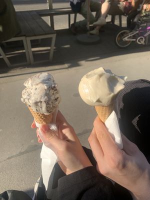 Cookie and peanut  at Veganista Ice Cream I in Vienna