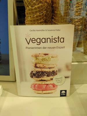 The pioneers of the new ice age :) at Veganista Ice Cream I in Vienna