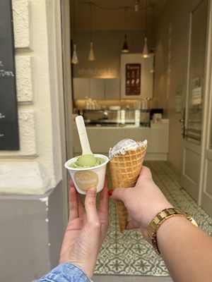   at Veganista Ice Cream I in Vienna