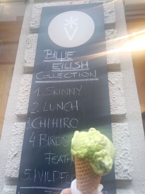 Billie Eilish Tribute at Veganista at Veganista Ice Cream I in Vienna