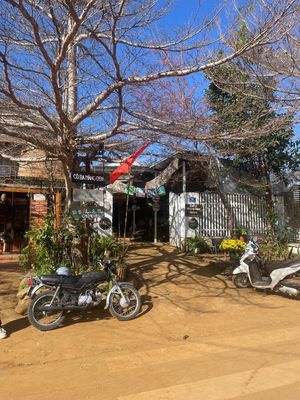 Cute little restaurant   at Quán Chay Măng Đen - Cô Ba Măng Đen Bistro in Kon Tum