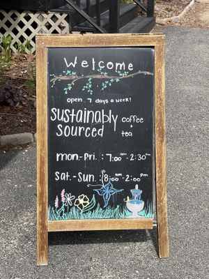   at White Heron Tea & Coffee in Eliot