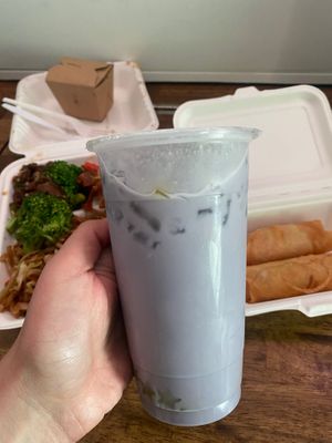 Taro Tea at Bodhi Express in Westlake