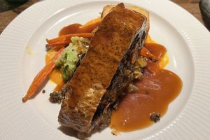 Vegan wellington (this was AMAZING!)  at The Mill House in Hook