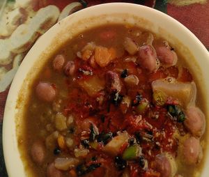 Comida del día #Veganuary at Amanda  in Manizales