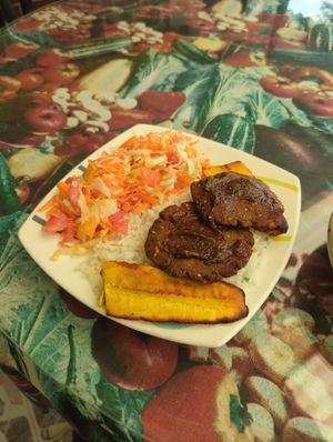 Delicious rice dish at Amanda  in Manizales