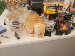Snacks on Counter at Pip & Oat in Llandudno