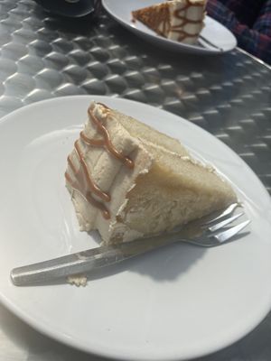 Biscoff cake  at Pip & Oat in Llandudno