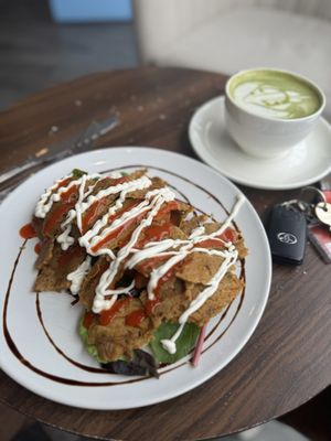 Seitan Shawarma Kebab  at Pip & Oat in Llandudno