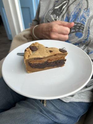 Cookie pie  at Pip & Oat in Llandudno