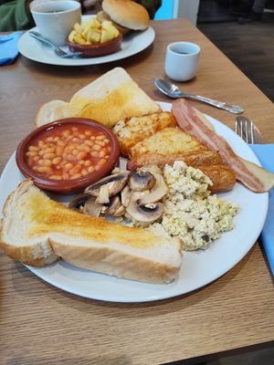 All day breakfast at Pip & Oat in Llandudno