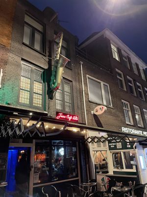 Outside  at Jazz Café Alto in Amsterdam