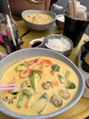 Sweet mango curry with tofu   at AN BANH MI in Cologne