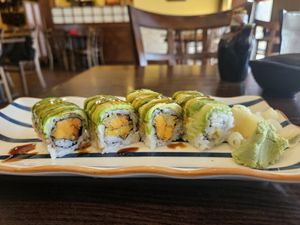 Caterpillar roll at Aoi in Framingham