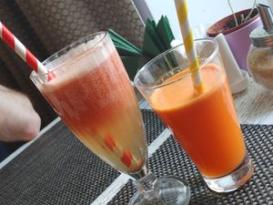 Fresh juices at Vegafe - Totoriu g. in Vilnius