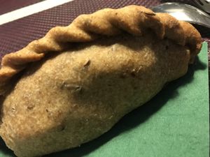 Veggie hand pie  at Vegafe - Totoriu g. in Vilnius