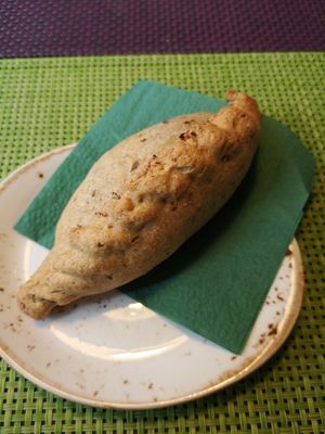 Vegan pie at Vegafe - Totoriu g. in Vilnius