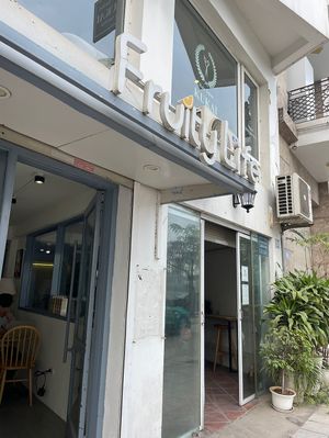 Front  at Fruity Fact in Hanoi