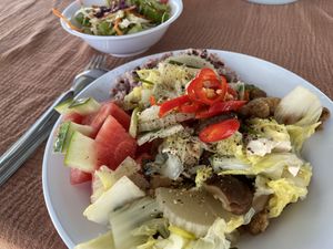 Food gets better everyday. Check out that Suica!  at Phet Phangan Local Municipal - เทศบาลตำบลเพชรพะงัน - Maybe closed in Koh Phangan