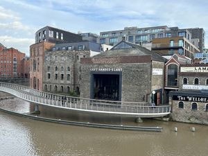 Impressive exterior   at Pizza is Lovely in Bristol