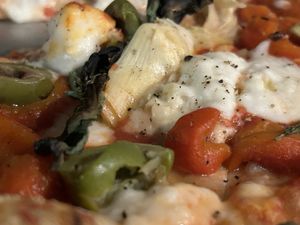 “Bits and pieces” VG   at Pizza is Lovely in Bristol