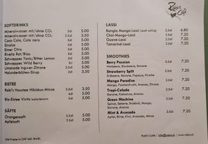  at Robi's Café in Winterthur