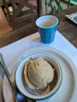 Sorbet de banana at Taste and See in Sao Paulo