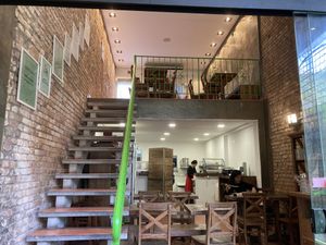 View from the terrace  at Taste and See in Sao Paulo