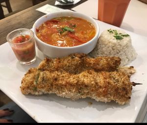 Bobó de shimeji at Taste and See in Sao Paulo