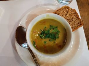 Sopa de ervilhas at Taste and See in Sao Paulo