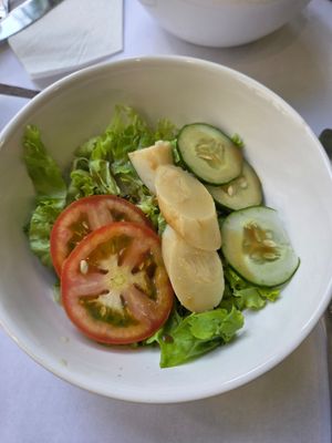 Salada cortesia at Taste and See in Sao Paulo