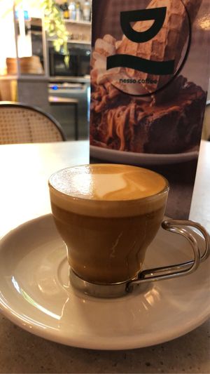 Oat cortado  at Nesso Cafe in Leeds