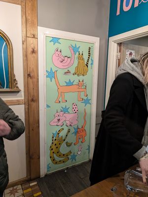  at Scaredy Cats Cafe Bar in Cardiff