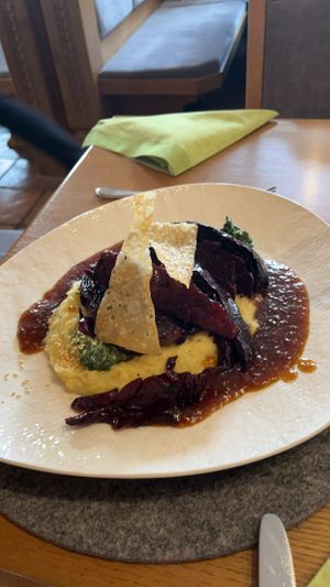 Rotkohl Steak (vegan)  at Gasthaus Krone in Kennelbach