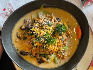 Japanese ramen soup at Gasthaus Krone in Kennelbach
