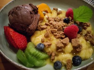 Banane & Maracuja Dessert at Gasthaus Krone in Kennelbach