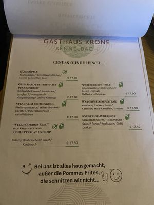   at Gasthaus Krone in Kennelbach
