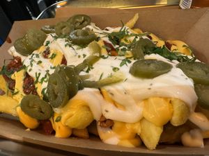 "cheese" fries  at Frittenwerk - Hauptbahnhof in Hannover