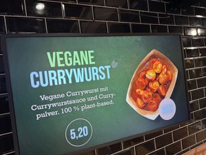 currywurst  at Frittenwerk - Hauptbahnhof in Hannover