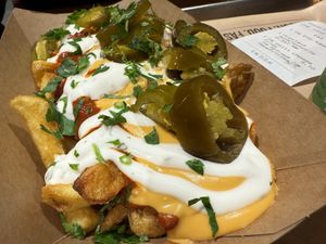 cheese fries  at Frittenwerk - Hauptbahnhof in Hannover