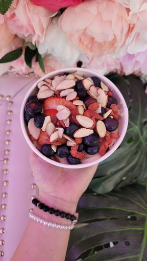 Acai bowl at Raining Berries in St Petersburg